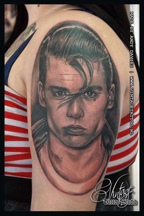 CryBaby - Johnny Depp tattoo