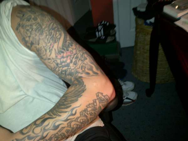 Different view tattoo