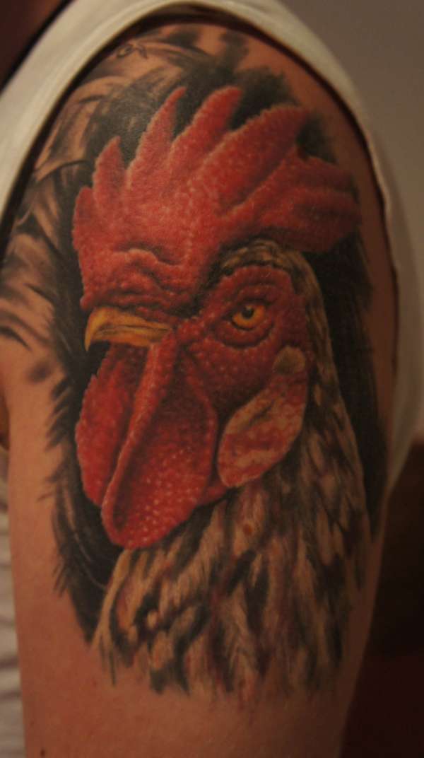 Rooster tattoo