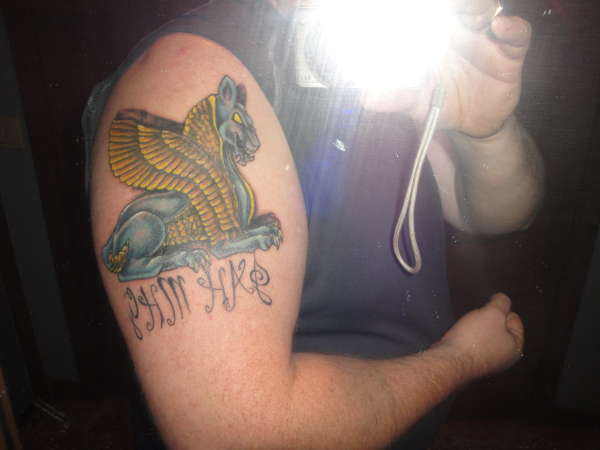 SUMERIAN DRAGON tattoo