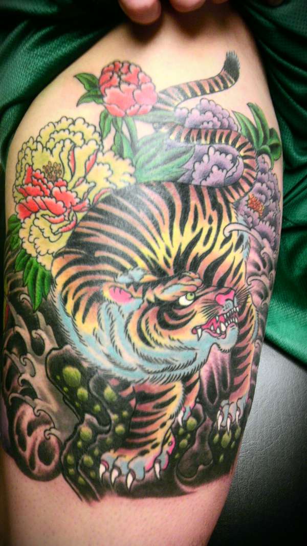 Tommy the Tiger tattoo