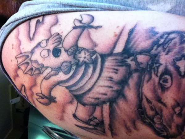 Zoidberg. CRAW!!!! tattoo