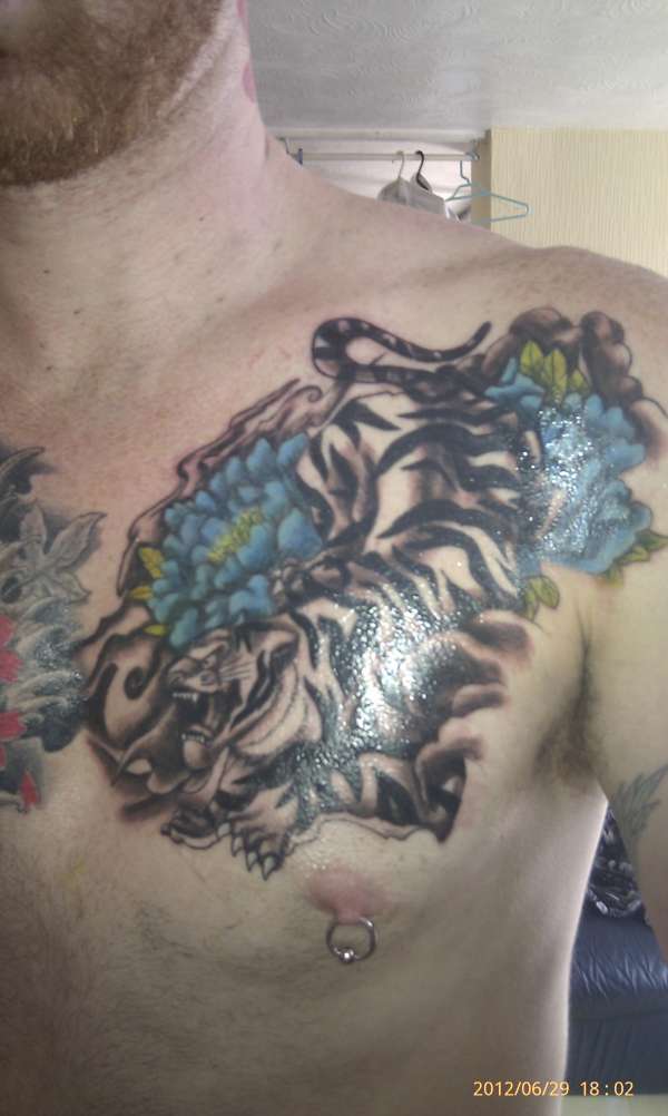 chest tattoo