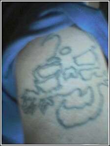Begining tattoo