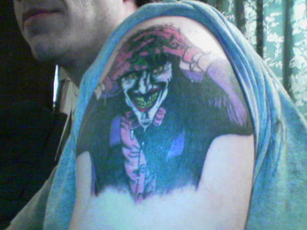 Batman Joker tattoo