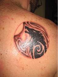 wolf tattoo