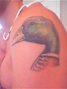 Duck Head tattoo