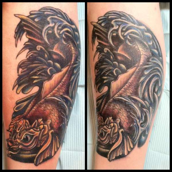 koi tattoo