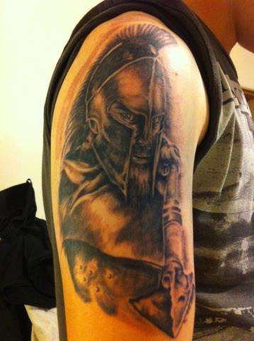 Spartan tattoo only for t