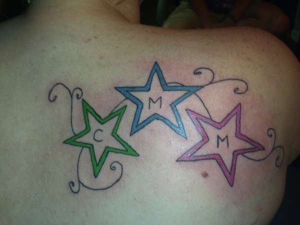 stars tattoo