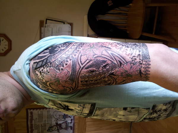 start of my sleeve tattoo