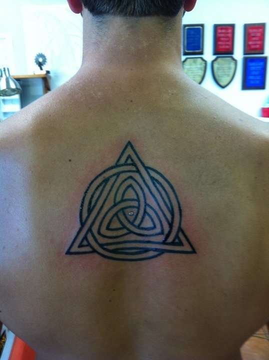 Celtic design tattoo