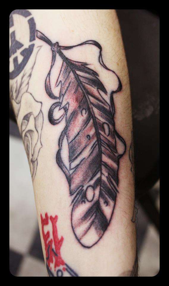 Feather tattoo