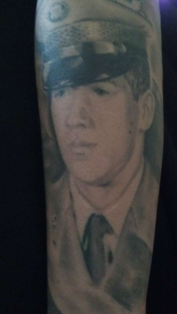 My Proud Daddy ARMY Strong tattoo