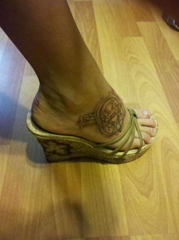 My foot tattoo