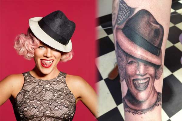 P!NK tattoo