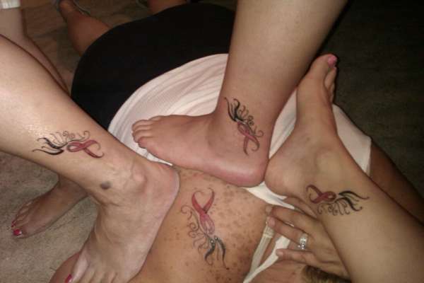 Pink Ribbon tattoo