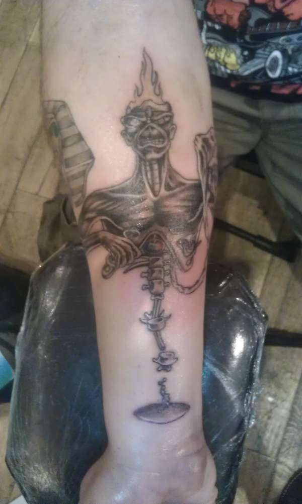 Seventh Son of a Seventh Son Eddie Tattoo tattoo