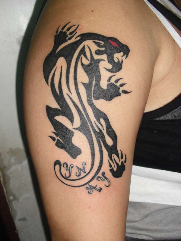 TRIBLA PANTHER tattoo