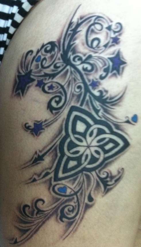 Trinity Sparkle tattoo