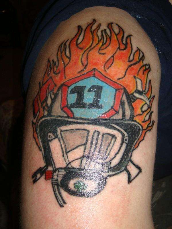 Volunteer Firefighter Tattoo tattoo