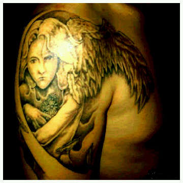 angel tattoo tattoo
