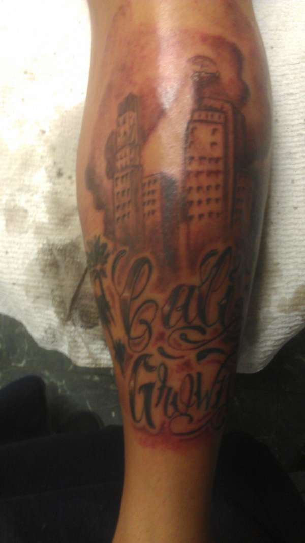 la skyline tattoo