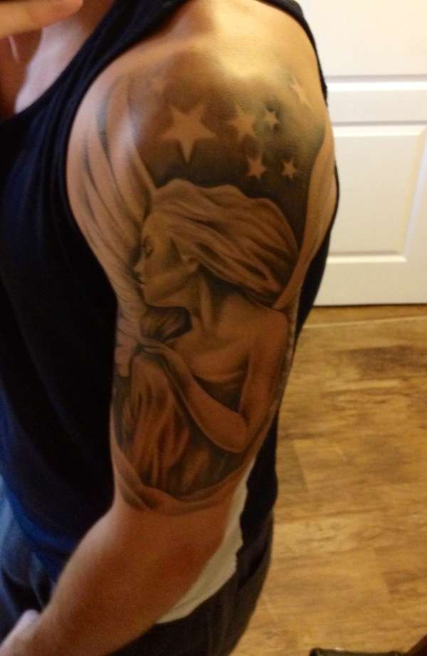 Angel tattoo