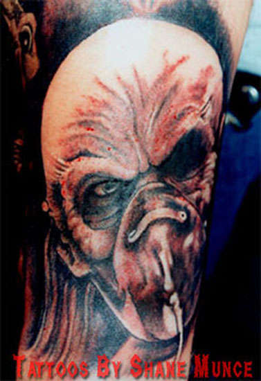 Creature tattoo