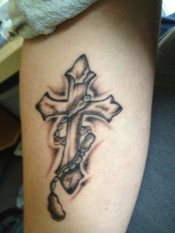 Cross tattoo