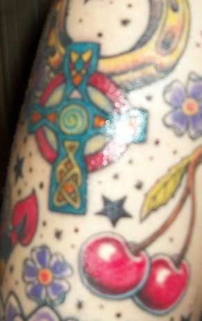 Cross tattoo