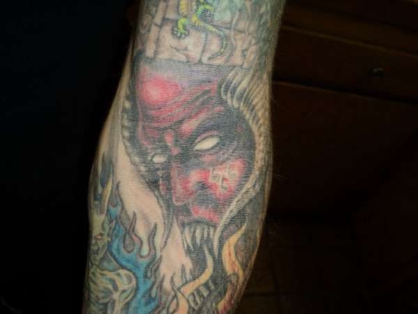Demon tattoo
