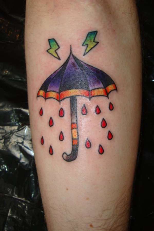 Friday the 13th Umbrella tattoo