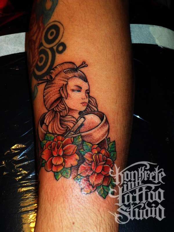 Geisha tattoo tattoo