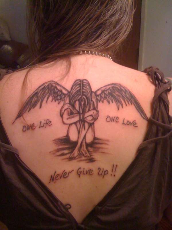 HEIDI'S ANGEL tattoo