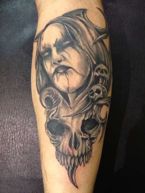 Horror tattoo tattoo