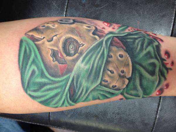 Jason mask tattoo tattoo