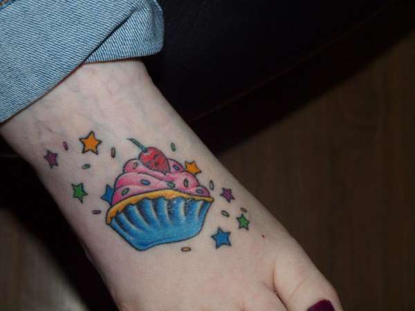 My cupcake tattoo tattoo