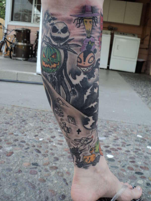 Nightmare Before Xmas tattoo