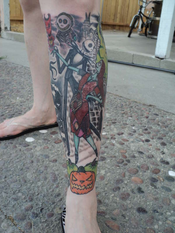 Nightmare Before Xmas tattoo