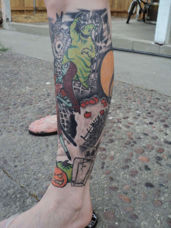 Nightmare Before Xmas tattoo