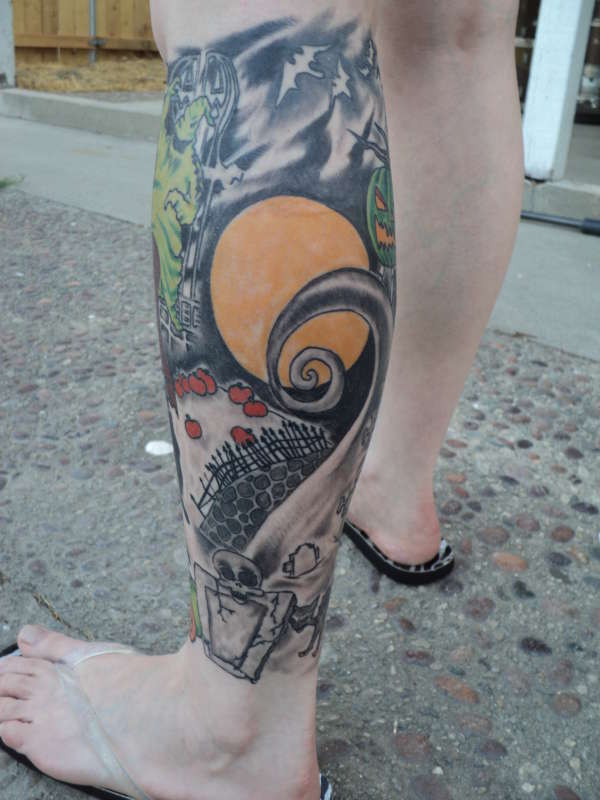 Nightmare Before Xmas tattoo