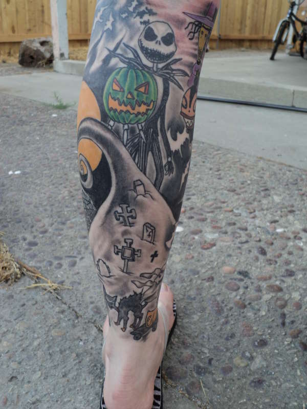 Nightmare Before Xmas tattoo
