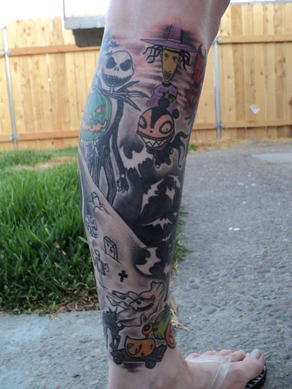 Nightmare Before Xmas tattoo