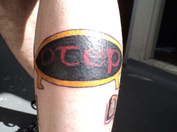 Otep Darwin evolution fish tattoo