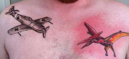 Pterodactyl vs fw tattoo