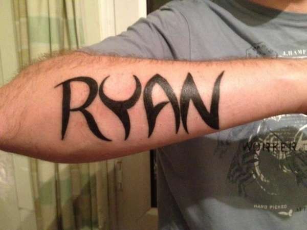 Ryan tattoo