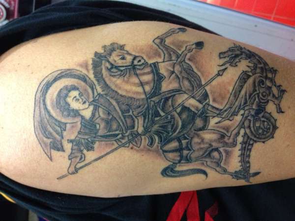 Saint George tattoo