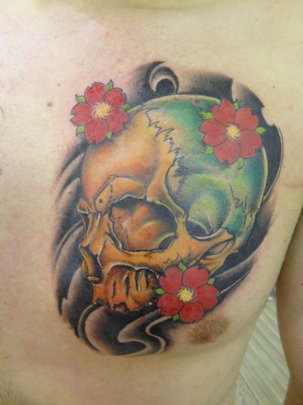 Skull tattoo