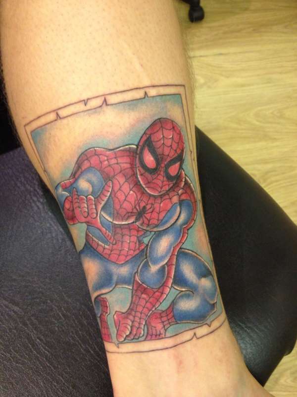 Spider-Man tattoo